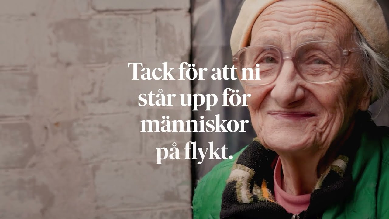 Tillsammans står vi upp för människor på flykt