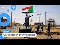 Geweld in Sudan: Protest met blauwe profielfoto's