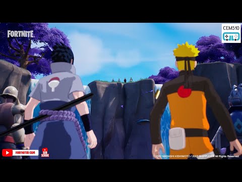 Naruto Rivals Itachi Gaara Orochimaru Hinata Team 7 in Fortnite Naruto Rakipleri 7. Takıma Katıldı