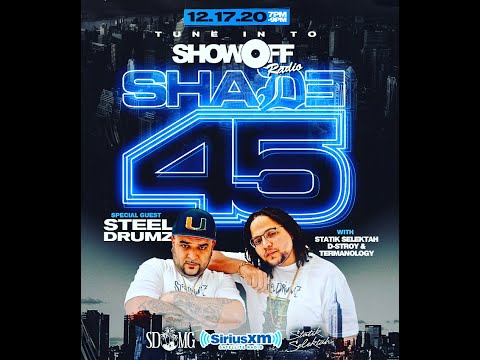 STEELDRUMZ - [SHADE45 SHOWOFF SHOW 100+ BARZ FREESTYLE W/ STATIK AND TERM] (Official Music Video)