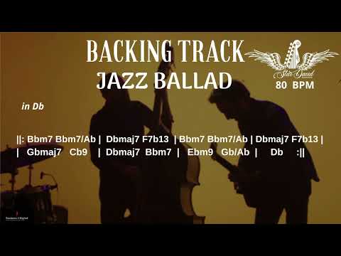 Backing Track Jazz Ballad in Db