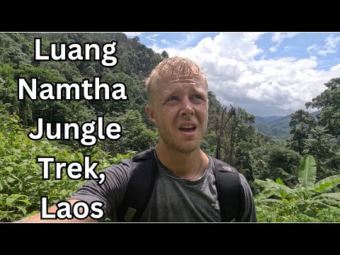 Luang Namtha Jungle Trek, Laos - Vistas malucas e sono em vila étnica