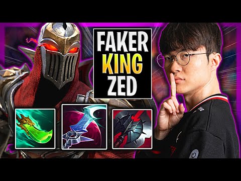 T1 FAKER ZED vs AKALI [ KING ] T1 Faker Zed MID Guide Patch 26.3 | League of Legends