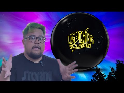This Storm Lightning Blackout Bowling Ball Is Crazy!