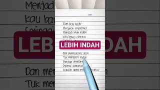 Download lagu LEBIH INDAH - Adera Cover (Lyrics) || 'Dan kau hadir merubah segalanya' || Viral Tiktok mp3