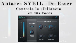 Video thumbnail for Antares AVOX Sybil - De-Esser by Alonso Ararat