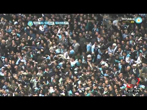 GOL DE ORTIZ- RACING 1 RAFAELA 1 - FECHA 1 (04 08 2012)