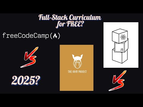 The Odin Project vs freeCodeCamp vs Full Stack Open – Which One Should You Use in 2025?