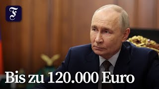 Putin erlässt neuen Rekruten ihre Schulden