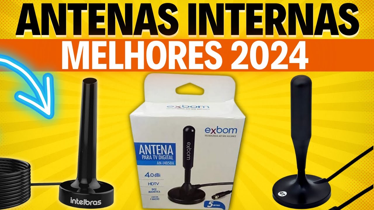 Qual MELHOR ANTENA DIGITAL INTERNA 2024? ✅ [BOAS E BARATAS] Top 5 Antena Interna Digital