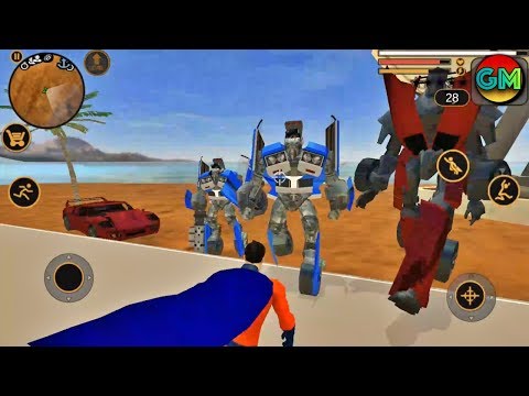 Vegas Crime Simulator #Robots (by Naxeex LLC) Android Gameplay HD