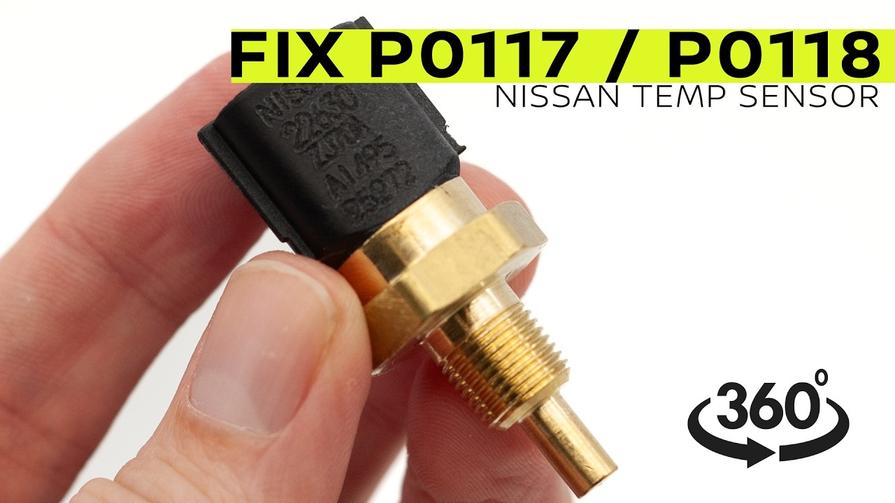 Click to Watch: Nissan 22630-ZJ70A Temp Sensor 360 View