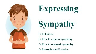 Download lagu Expressing and Responding Sympathy in English with the Example - Ungkapan Simpati Bahasa Inggris mp3 Download lagu Expressing and Responding Sympathy in English with the Example - Ungkapan Simpati Bahasa Inggris mp3