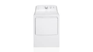 GE 7.2-cu ft Electric Dryer (White)