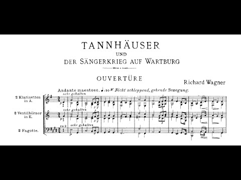 Richard Wagner -- Tannhäuser (Overture) -- Score