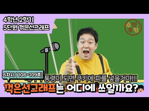 [초등수학쿠키] 6차시 - 꺽은선그래프는 어디에 쓰일까요?