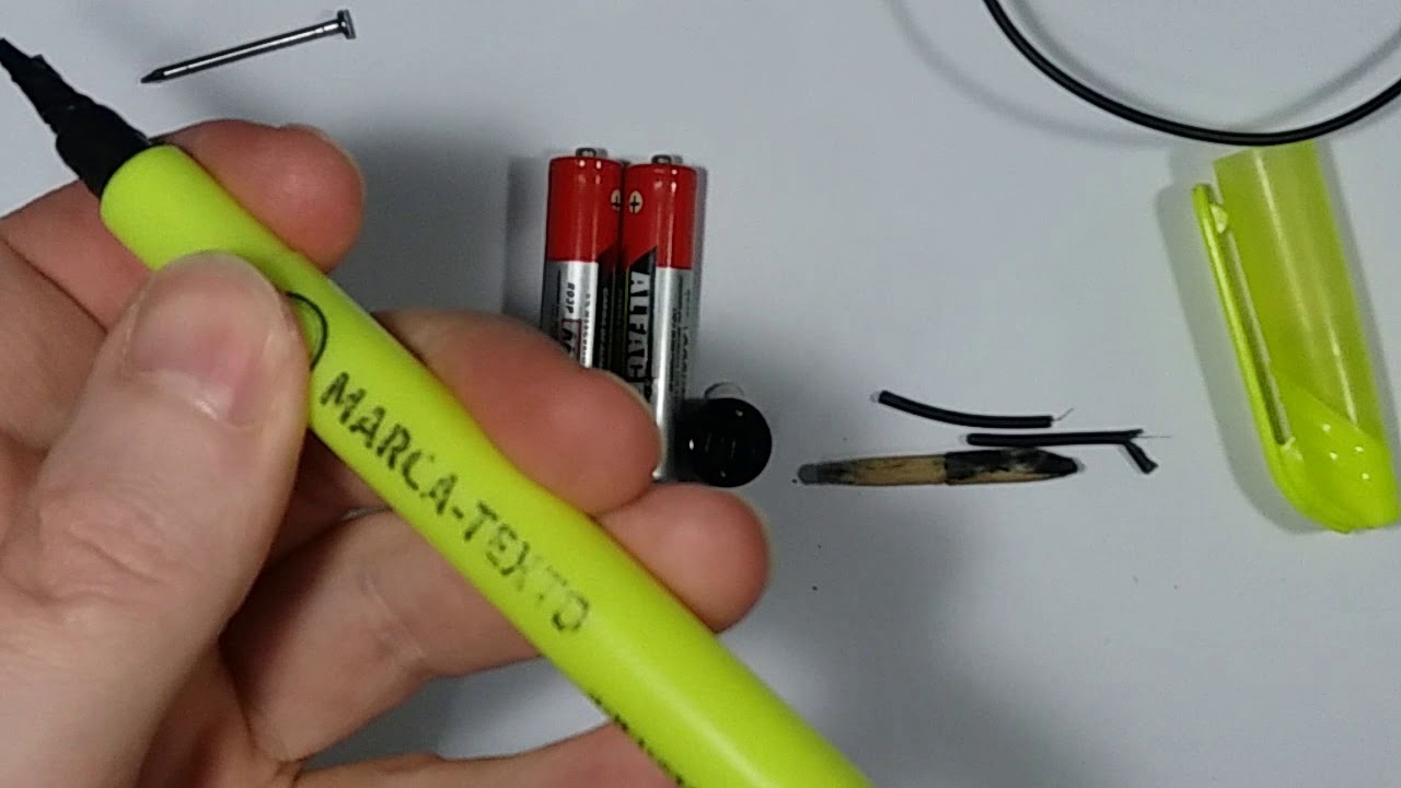 Caneta teste super fácil de fazer