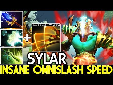 SYLAR [Juggernaut] Power of Attack Speed Insane Omnislash 7.22 Dota 2