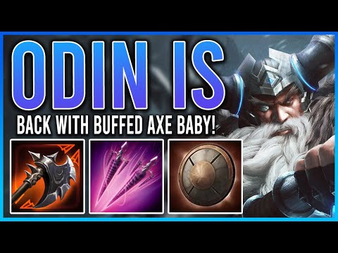 ODIN HURTS WITH THIS WARRIORS AXE BUILD! - Grandmasters Ranked Conquest Season 9 #newbuild