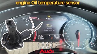 P0196 | p0197 | engine oil temperature sensor circuit range performance | oil level sensor defective
