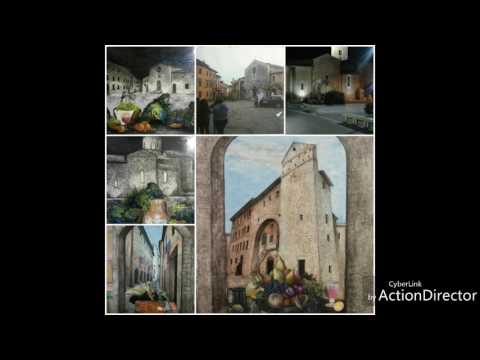 ALBERTINO SPINA PITTORE 2017 BORGHI E LUOGHI DELL'UMBRIA.