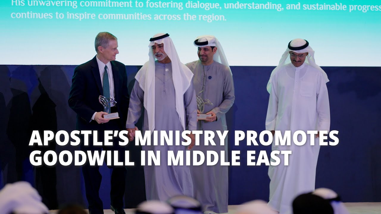 Elder Bednar Ministers in Europe and the Middle East