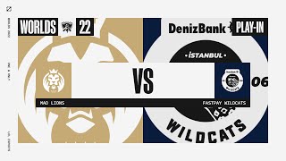Worlds 2022 - Playin - D1 - MAD vs IW
