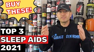 Best Sleep Aid 2021 😴 THE ONLY 3 Supplements you need