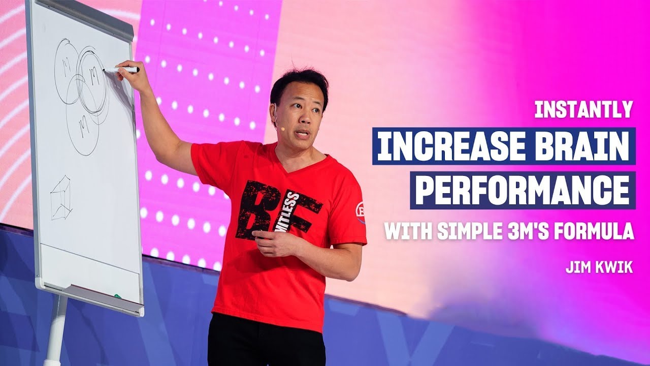 Instantly Increase Brain Performance with Jim Kwik's Simple 3M's Formula