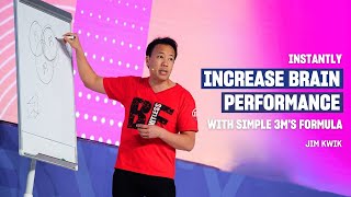 Instantly Increase Brain Performance with Jim Kwik's Simple 3M's Formula