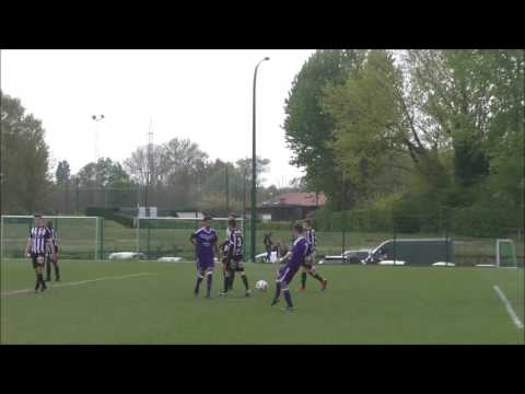 Andonline PO1 U19 Anderlecht - Charleroi Penalty Mike Trésor Ndayishimiye