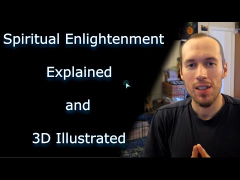 Spiritual Enlightenment Explained and 3D Illustrated