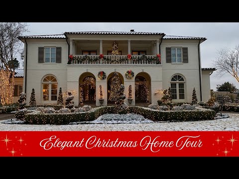 CHRISTMAS HOME TOUR | Elegant Holiday Decor