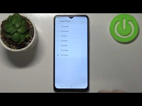 How to Change Screen Timeout on SAMSUNG Galaxy F22 – Display Settings