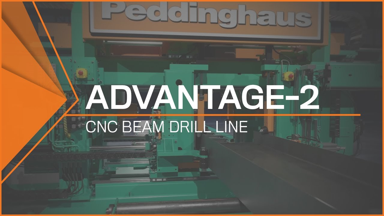 CNC Beam Drill Line for Structural Steel (3 Spindle Beam Drill Line)