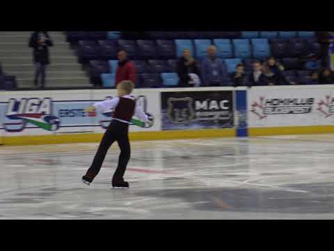 2017 Santa Claus Cup: Hlib KLIUTSKOVSKYY(UKR) - FS CHICKS BOYS ISU 6, Free skating