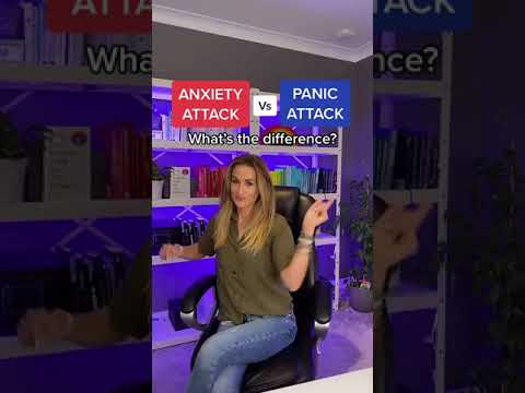 👉Panic Attack vs Anxiety Attack ❤️️| #shorts