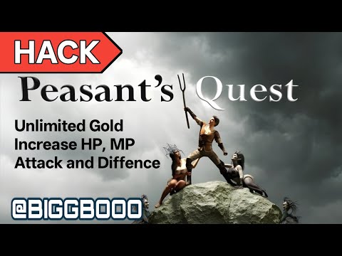 Peasant's Quest Unlimited Gold, hp, mp, attack and Diffence Hack. How to increase gold, hp, mp