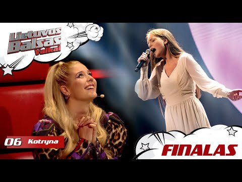 Kotryna Ciunytė - Ką man nori pasakyt | FINALAS | Lietuvos Balsas. Vaikai S2