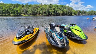 Fast Yamaha GP1800r SVHO, FX SVHO, Seadoo RXPX 300 Long Distance Riding
