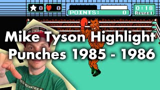 Mike Tyson Highlight Punches 1985 - 1986