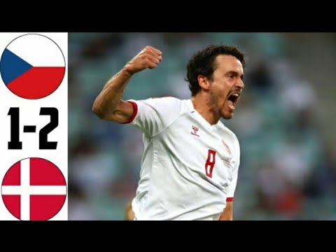 Denmark vs czech republic 2-1 All goals &highlights 2020 #denmark