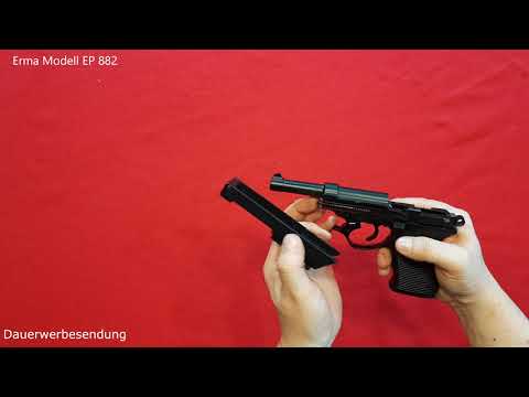 Vorstellung Erma Pistole Modell EP882    Kaliber  22 lr