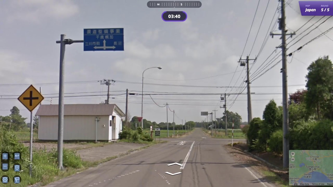 【GeoGuessr（ジオゲッサー）】 名古屋周辺MAPでとりあえずソロ練習 知り合いの対戦相手募