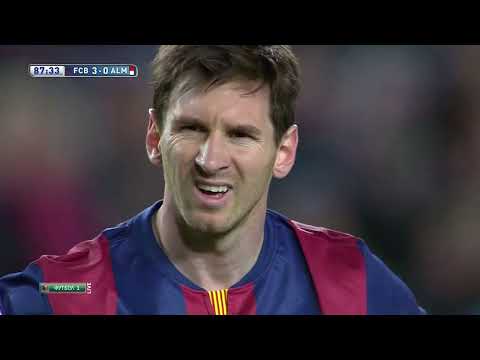 Lionel Messi vs Almeria 2014-15 Home HD 720p by PapiLionel