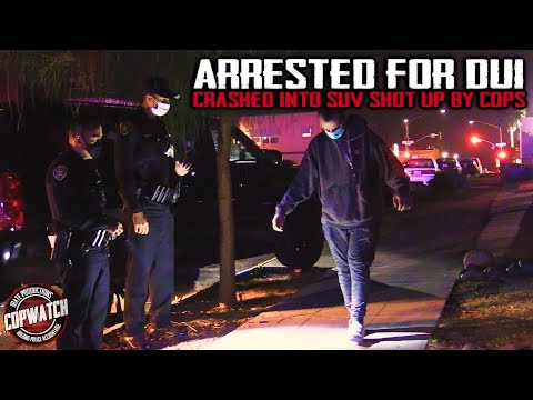 Man Arrested for DUI After Crashing into SUV Previously Shot Up by Cops ...