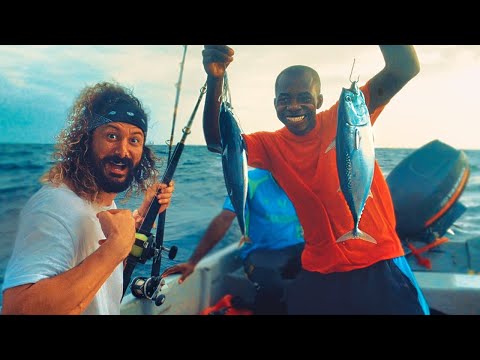 PECAO SAM tune na otvorenom okeanu u Africi