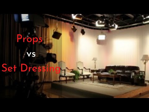 Επεξήγηση της διαφοράς μεταξύ του αντικειμένου φροντιστηρίου και του σκηνικού εξοπλισμού.