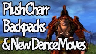 Guild Wars 2 - Plush Charr Backpacks & New Dance Moves!