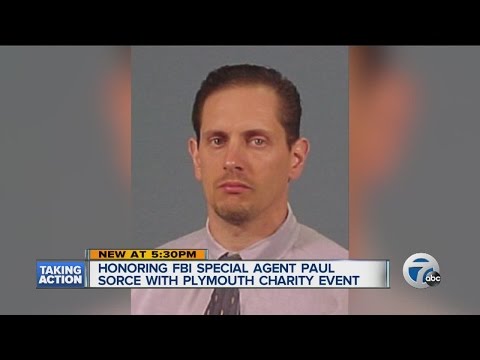 Fallen FBI Paul Sorce agent honored